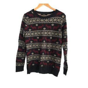 Forever 21 Christmas reindeer sweater size small